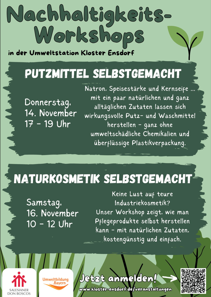 Nachhaltigkeits-Workshops