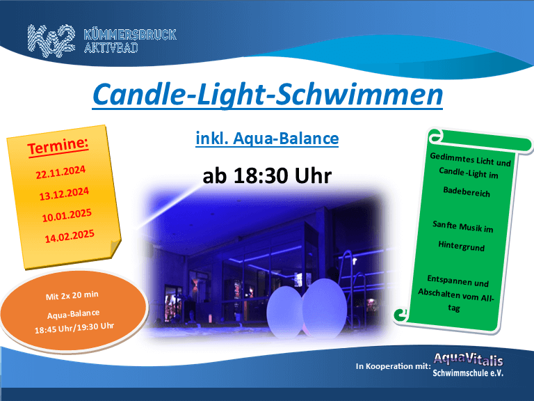 Candle-Light-Schwimmen