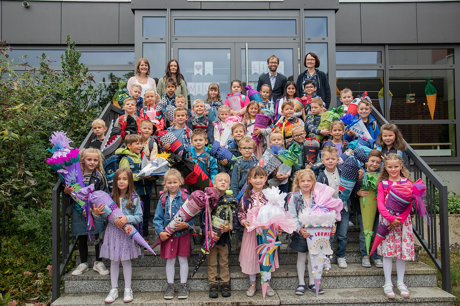 Erster Schultag an der Grundschule Luhe-Wildenau