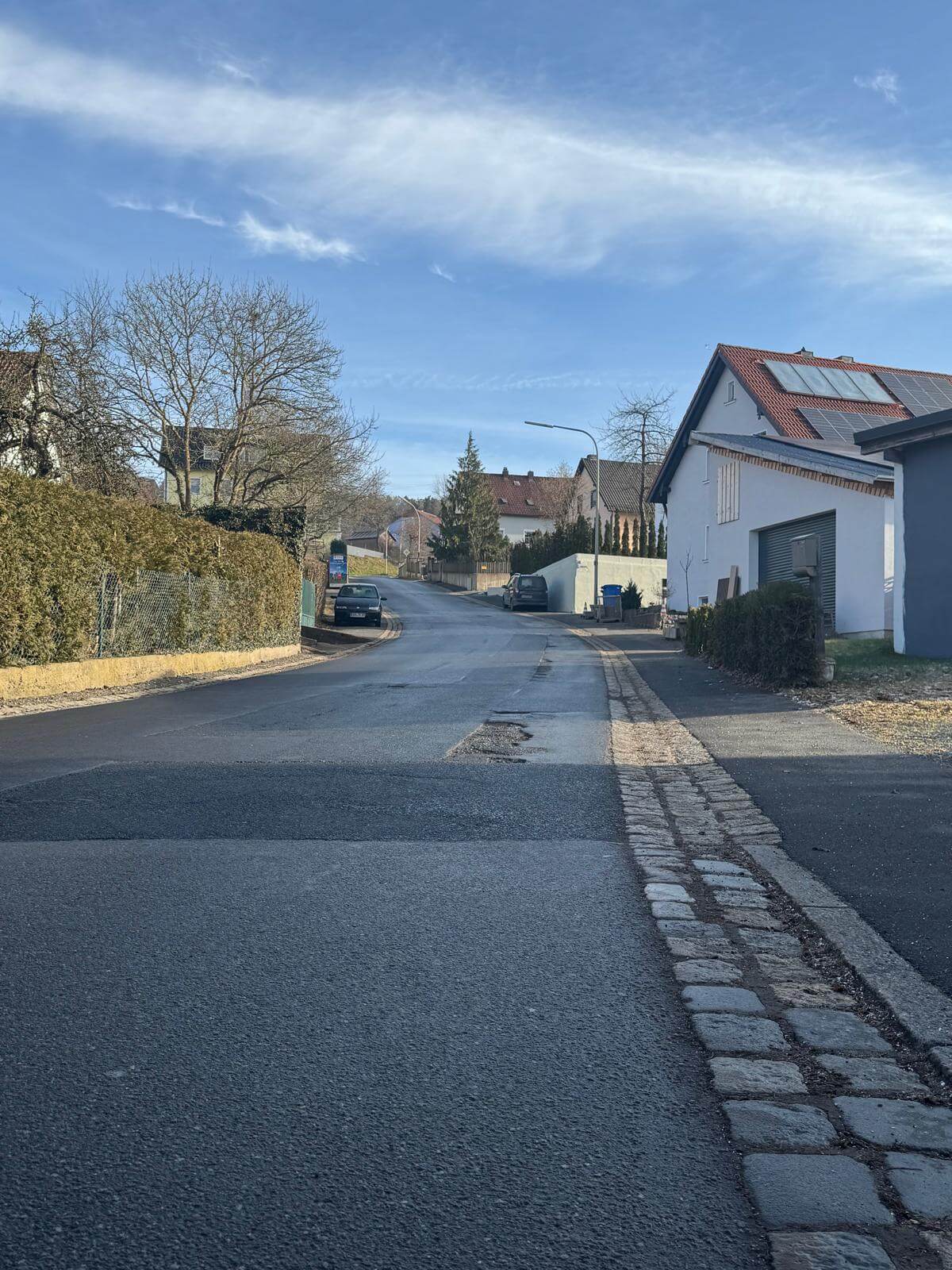 Bodenproben in der Glaubenwieser Straße